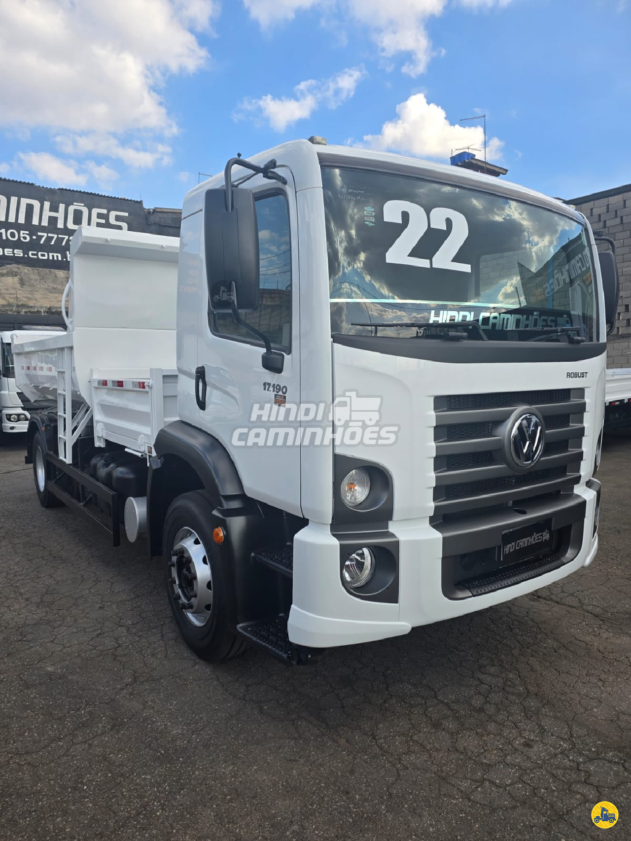 CAMINHAO VOLKSWAGEN VW 17190 Caçamba Basculante Toco 4x2 Hindi Caminhões CONTAGEM MINAS GERAIS MG