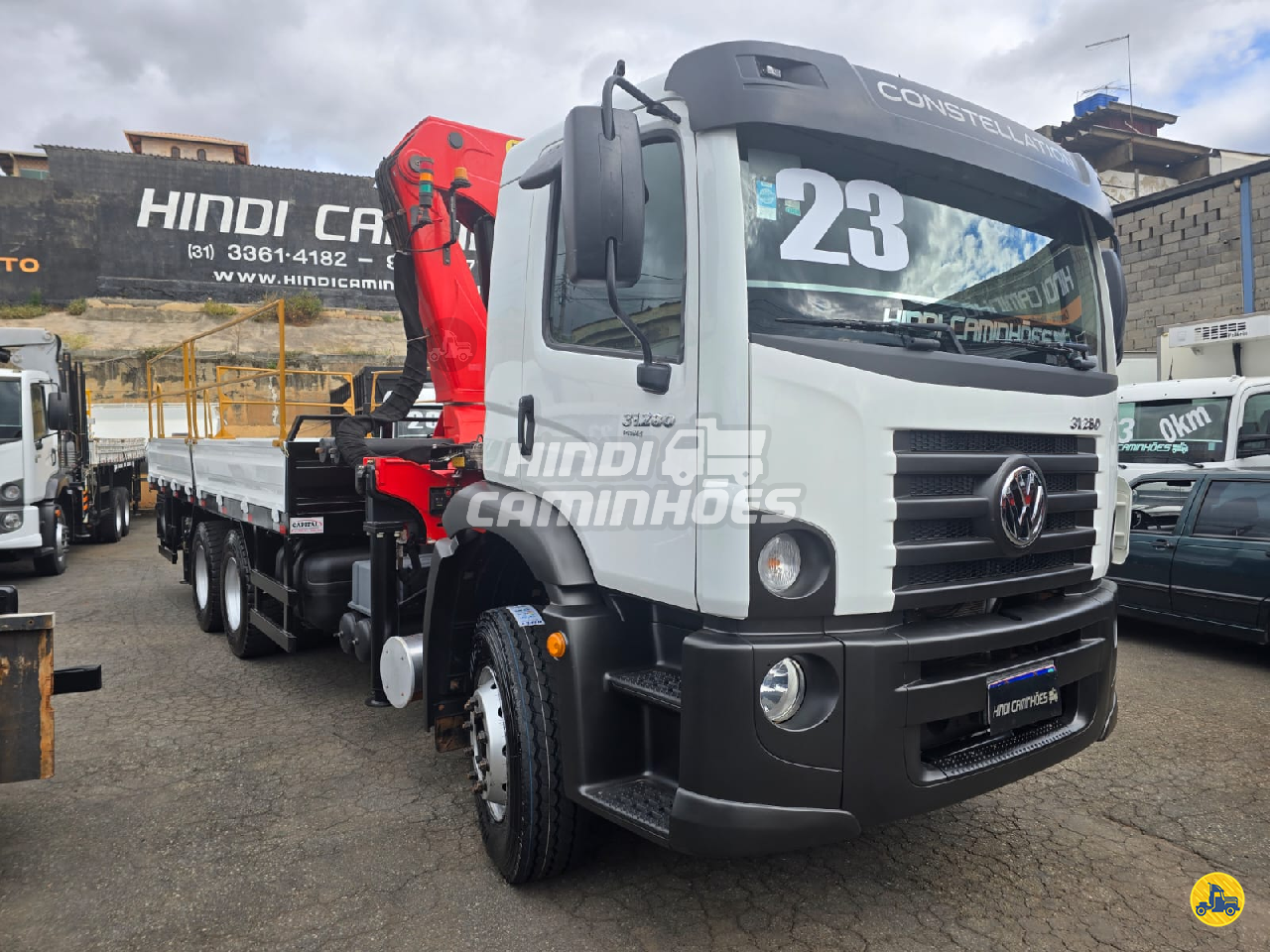 CAMINHAO VOLKSWAGEN VW 31280 Guincho Munck Truck 6x4 Hindi Caminhões CONTAGEM MINAS GERAIS MG