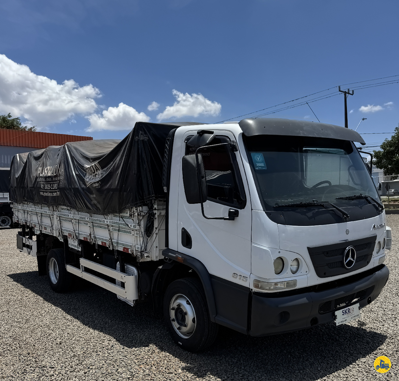 CAMINHAO MERCEDES-BENZ MB 815 Graneleiro 3/4 4x2 SKR Caminhões e Carretas LONDRINA PARANÁ PR