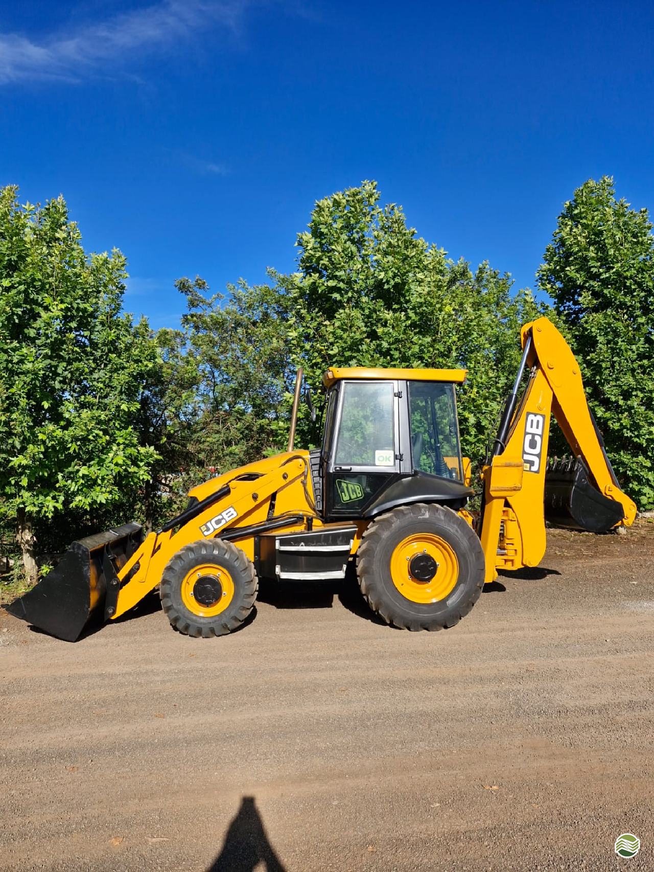 RETRO ESCAVADEIRA JCB 3C Tração 4x4 Patrolão Máquinas MARAVILHA SANTA CATARINA SC