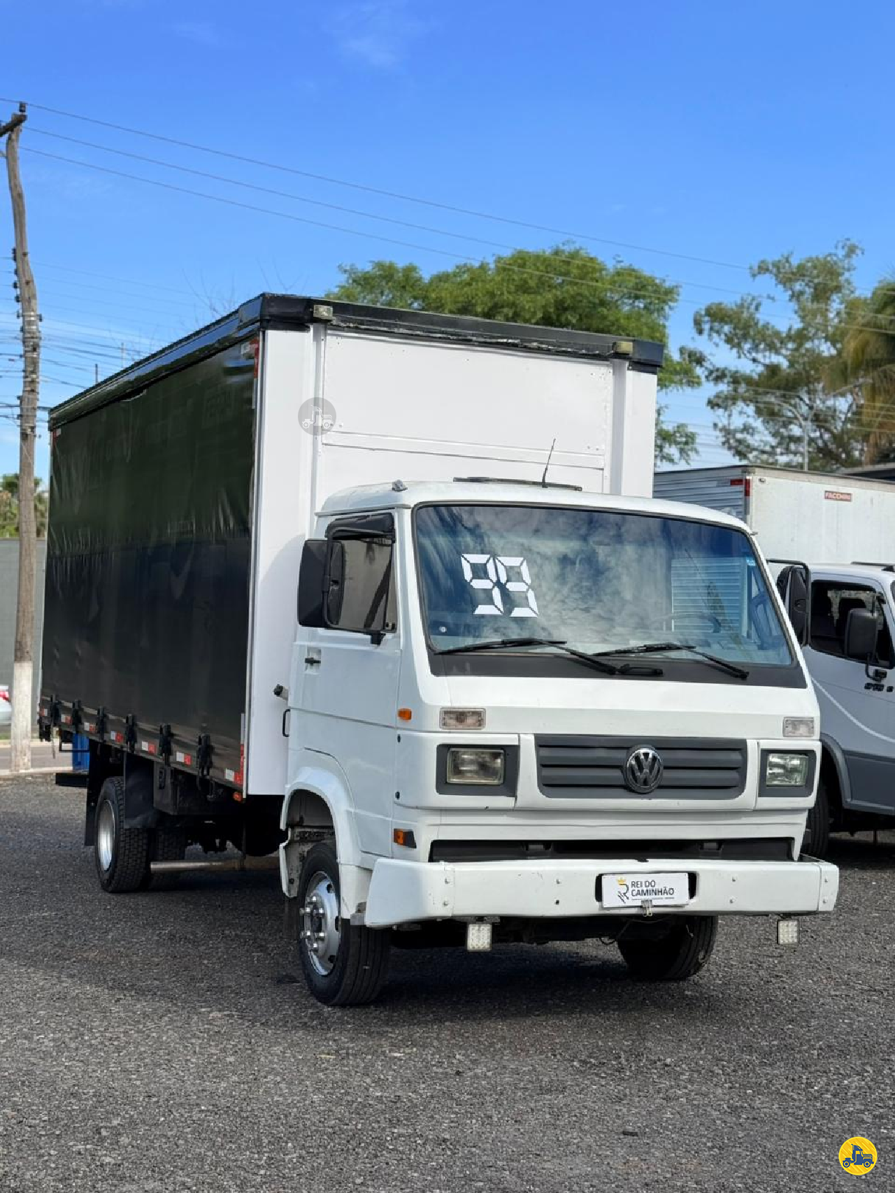 CAMINHAO VOLKSWAGEN VW 8140 Baú Sider 3/4 4x2 Rei do Caminhão SUMARE SÃO PAULO SP