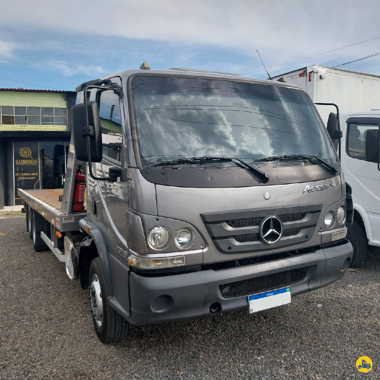CAMINHAO MERCEDES-BENZ MB 1316 Plataforma Guincho 3/4 6x2 Cavalheiro Caminhões PORTO ALEGRE RIO GRANDE DO SUL RS