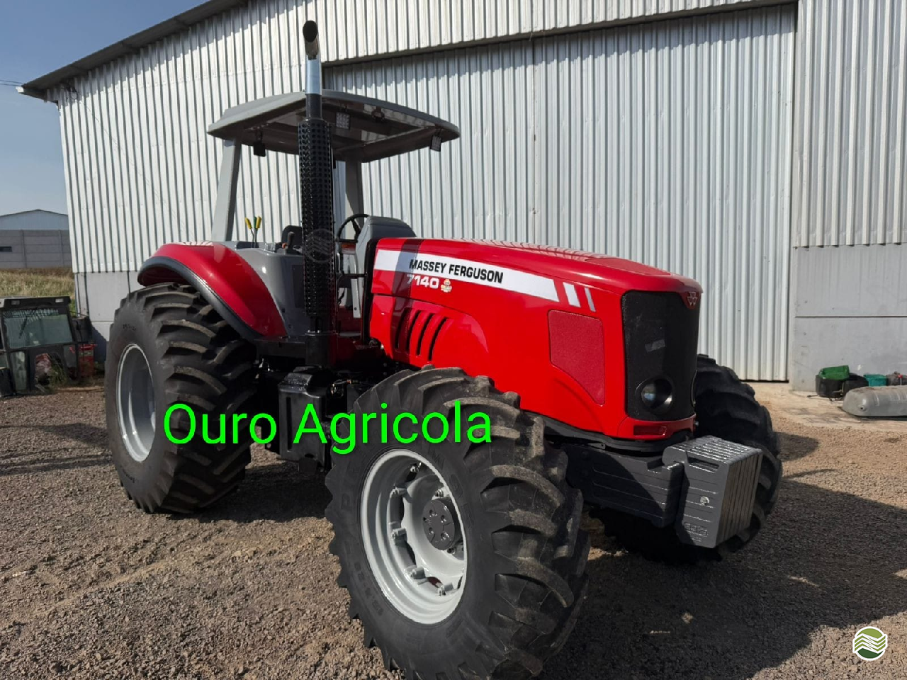 TRATOR MASSEY FERGUSON MF 7140 Tração 4x4 Ouro Agrícola SANANDUVA RIO GRANDE DO SUL RS