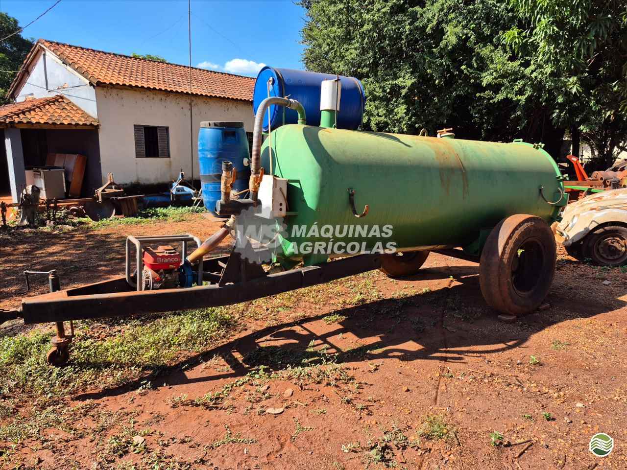 IMPLEMENTOS AGRICOLAS CARRETA TANQUE TANQUE 3500 LITROS WS Máquinas Agrícolas SERTAOZINHO SÃO PAULO SP