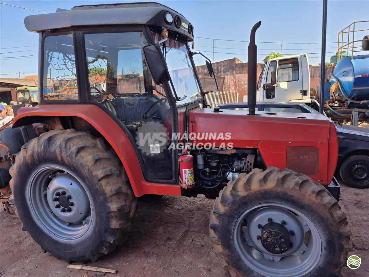 TRATOR MASSEY FERGUSON MF 283 Tração 4x4 WS Máquinas Agrícolas SERTAOZINHO SÃO PAULO SP