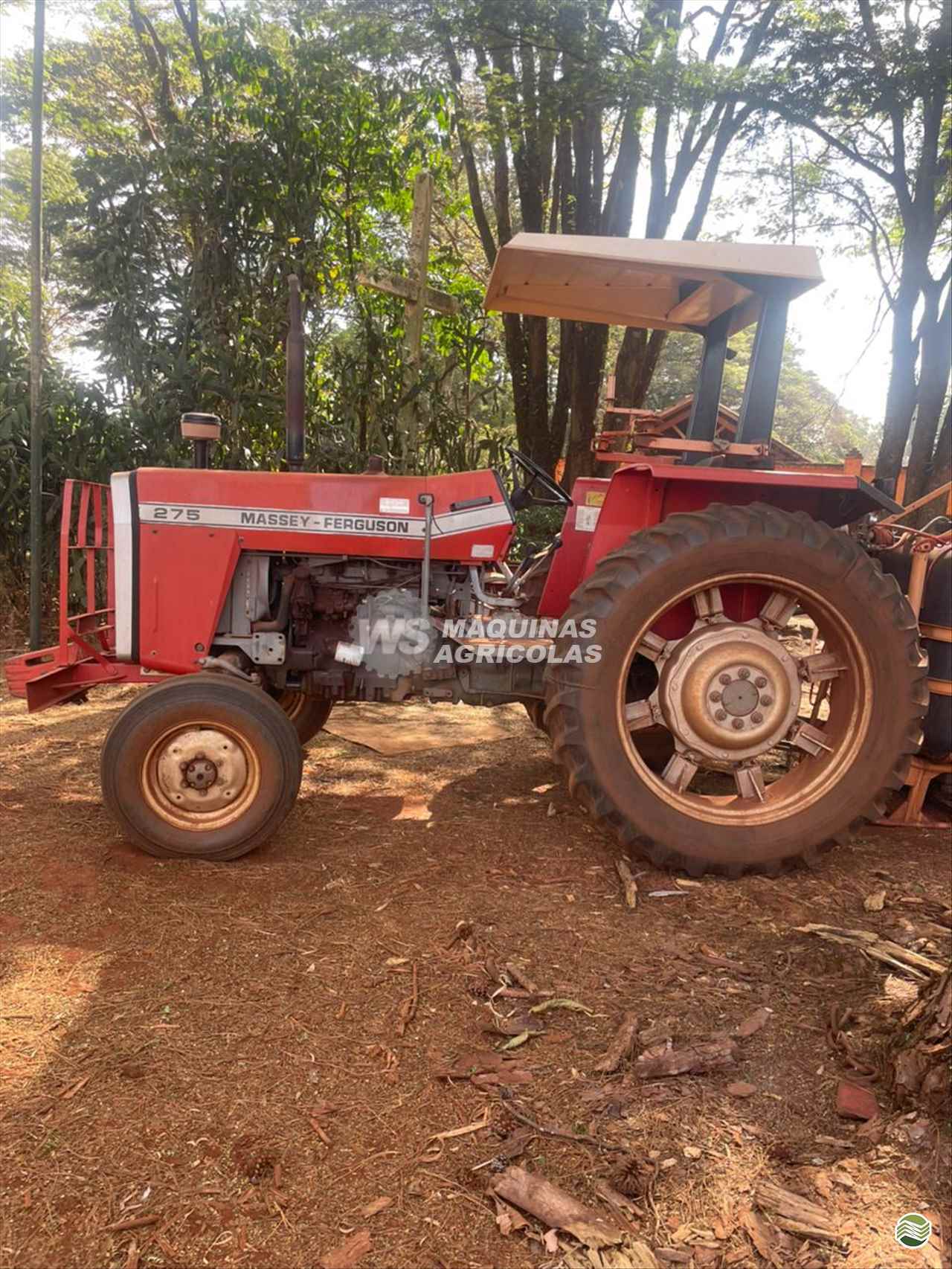 TRATOR MASSEY FERGUSON MF 275 Tração 4x2 WS Máquinas Agrícolas SERTAOZINHO SÃO PAULO SP