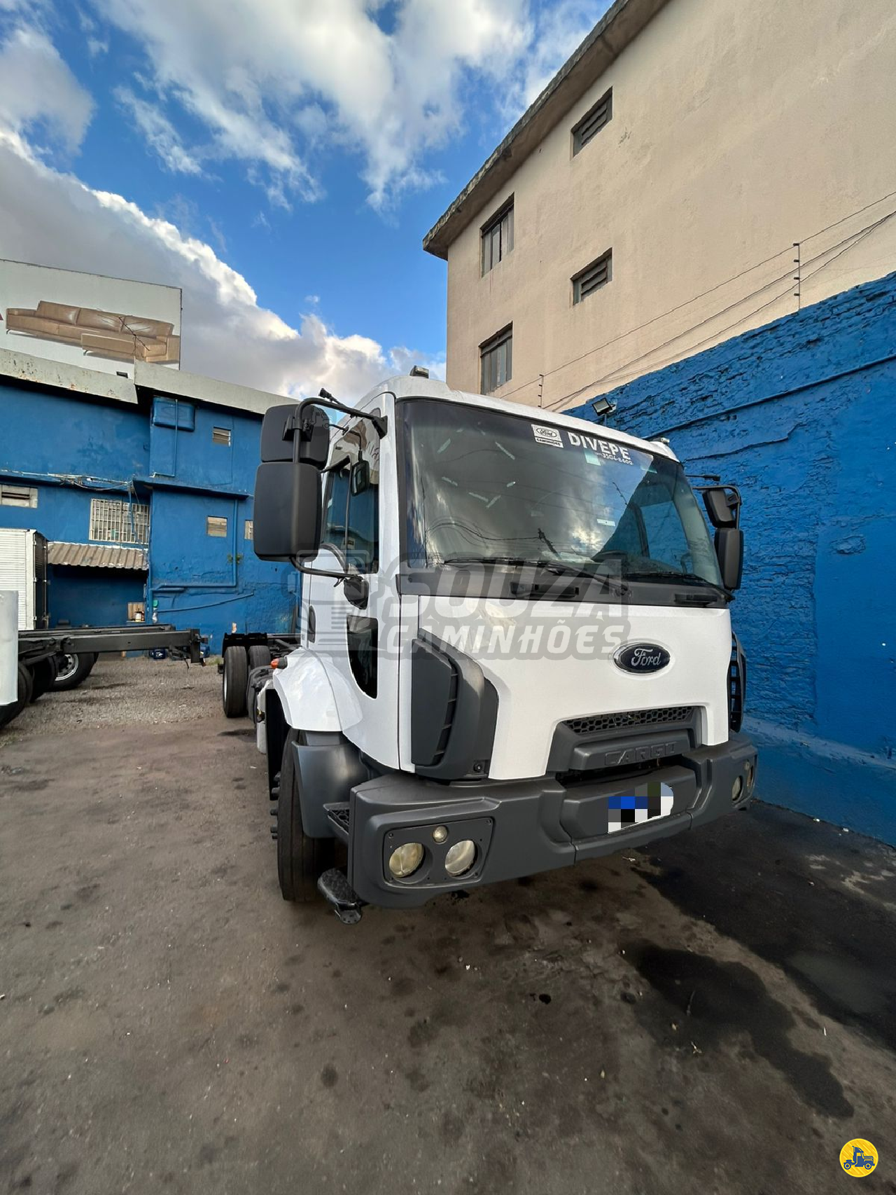 CAMINHAO FORD CARGO 1723 Chassis Toco 4x2 Souza Caminhões MG CONTAGEM MINAS GERAIS MG