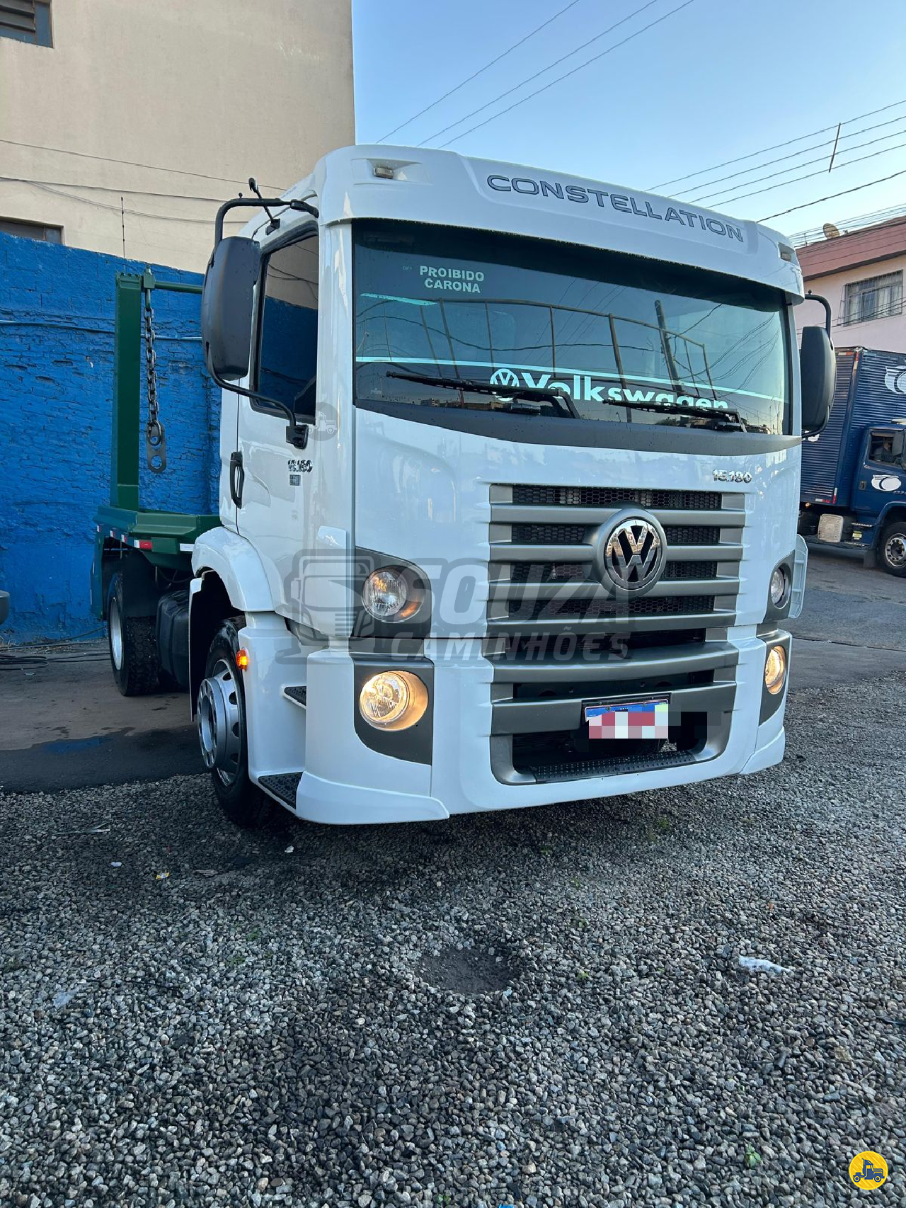 CAMINHAO VOLKSWAGEN VW 15180 Poliguindaste Toco 4x2 Souza Caminhões MG CONTAGEM MINAS GERAIS MG