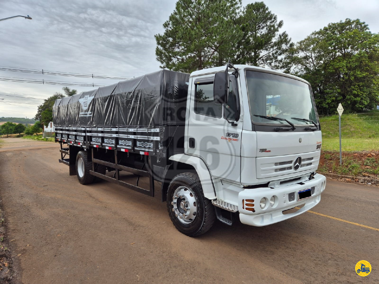 CAMINHAO MERCEDES-BENZ MB 1718 Graneleiro Toco 4x2 Rota 126 Caminhões SANANDUVA RIO GRANDE DO SUL RS