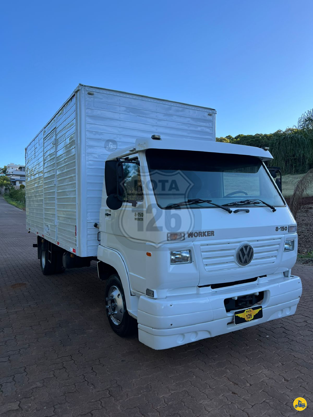 CAMINHAO VOLKSWAGEN VW 8150 Baú Furgão 3/4 4x2 Rota 126 Caminhões SANANDUVA RIO GRANDE DO SUL RS