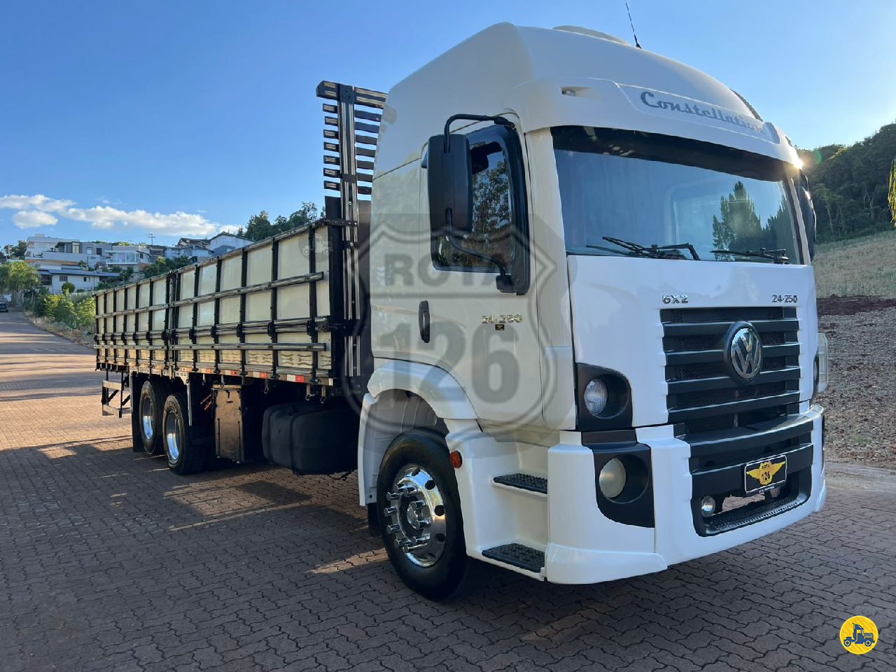 CAMINHAO VOLKSWAGEN VW 24250 Graneleiro Truck 6x2 Rota 126 Caminhões SANANDUVA RIO GRANDE DO SUL RS