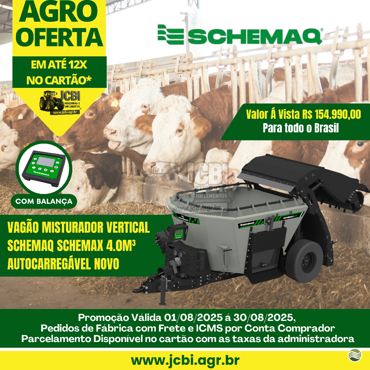 IMPLEMENTOS AGRICOLAS VAGAO VERTICAL VAGAO VERTICAL AUTO-CARREGÁVEL JCBi Máquinas e Implementos Agrícolas MARACAJU MATO GROSSO DO SUL MS