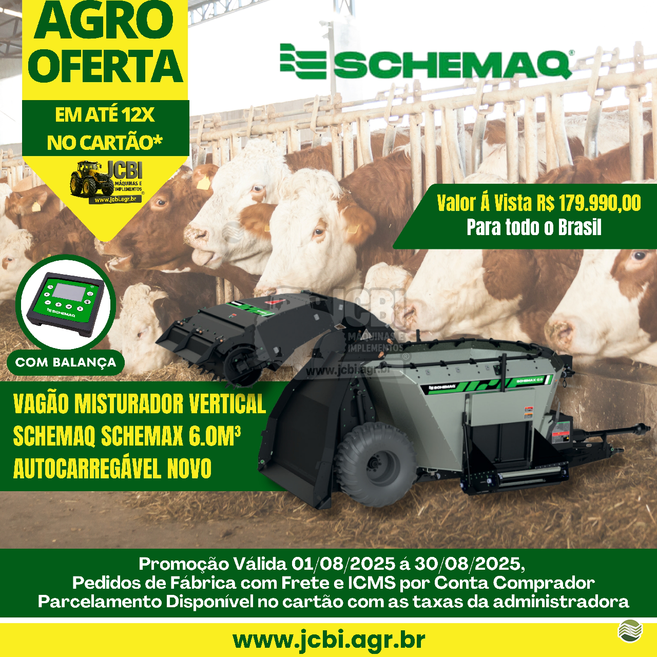 IMPLEMENTOS AGRICOLAS VAGAO VERTICAL VAGAO VERTICAL AUTO-CARREGÁVEL JCBi Máquinas e Implementos Agrícolas MARACAJU MATO GROSSO DO SUL MS