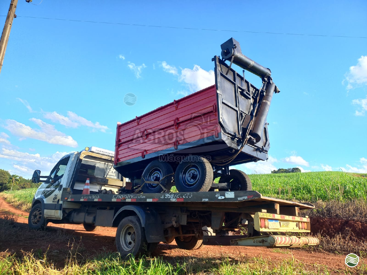 IMPLEMENTOS AGRICOLAS CARRETA AGRÍCOLA CARRETA 6T Agrosolo Máquinas CHOPINZINHO PARANÁ PR