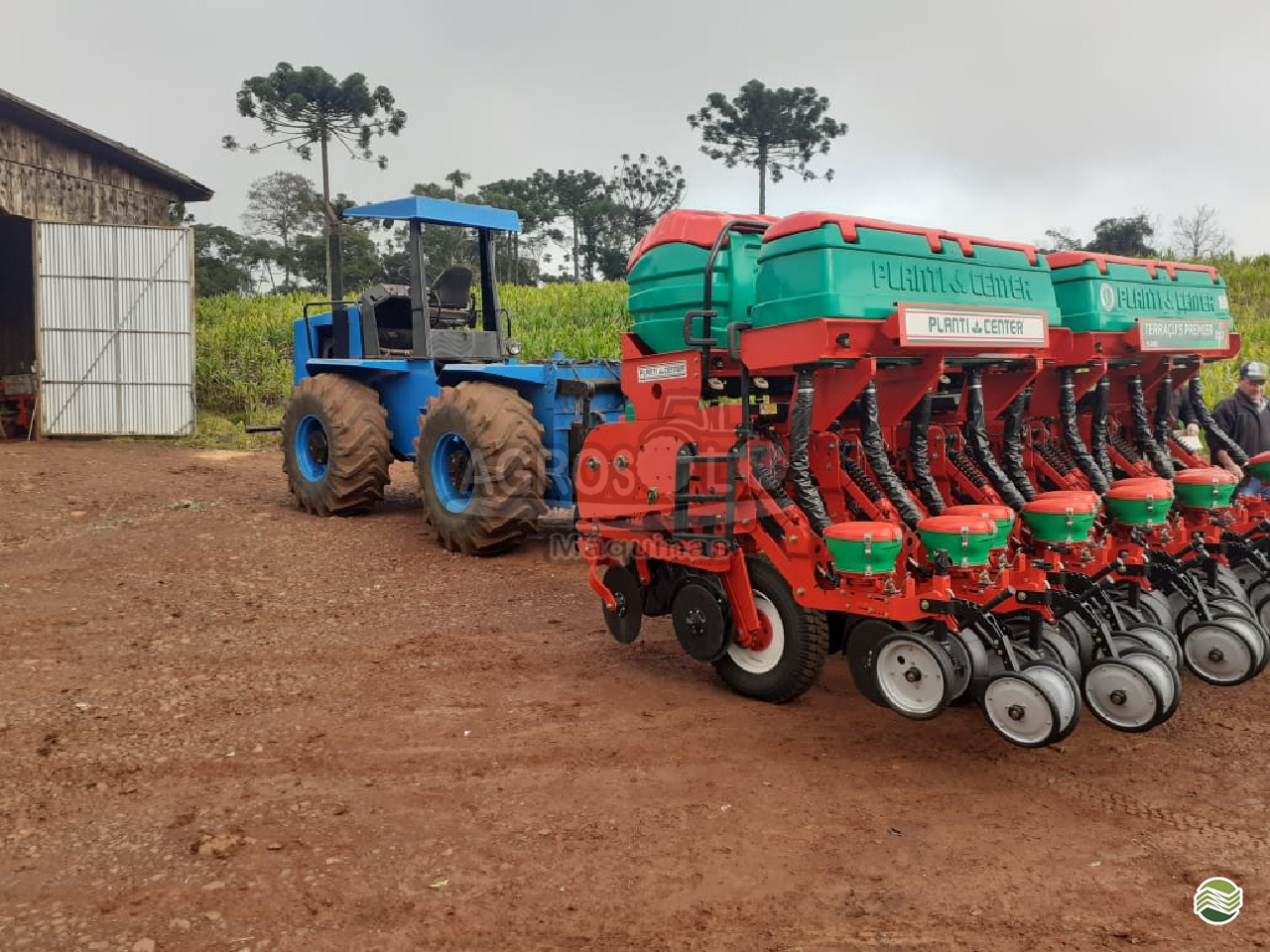 PLANTADEIRA PLANTI CENTER TERRACU´S 9000 Agrosolo Máquinas CHOPINZINHO PARANÁ PR