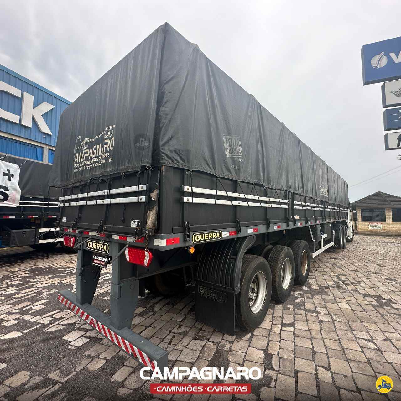 CARRETA SEMI-REBOQUE GRANELEIRO Campagnaro Caminhões VACARIA RIO GRANDE DO SUL RS