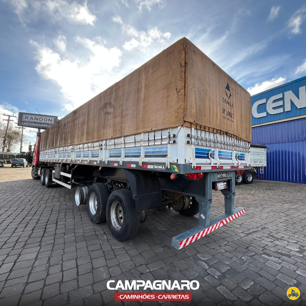 CARRETA SEMI-REBOQUE GRANELEIRO Campagnaro Caminhões VACARIA RIO GRANDE DO SUL RS