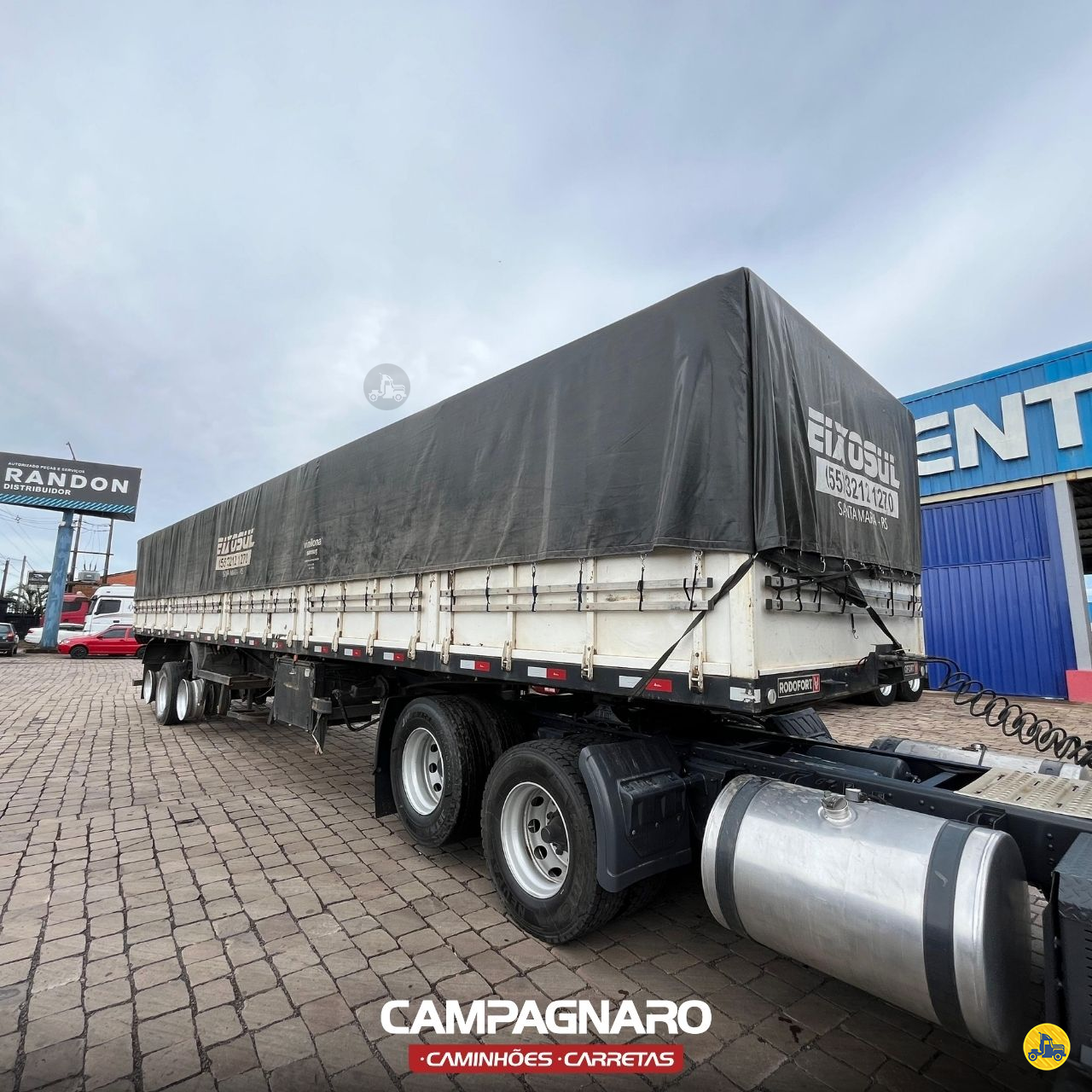 CARRETA SEMI-REBOQUE GRANELEIRO Campagnaro Caminhões VACARIA RIO GRANDE DO SUL RS