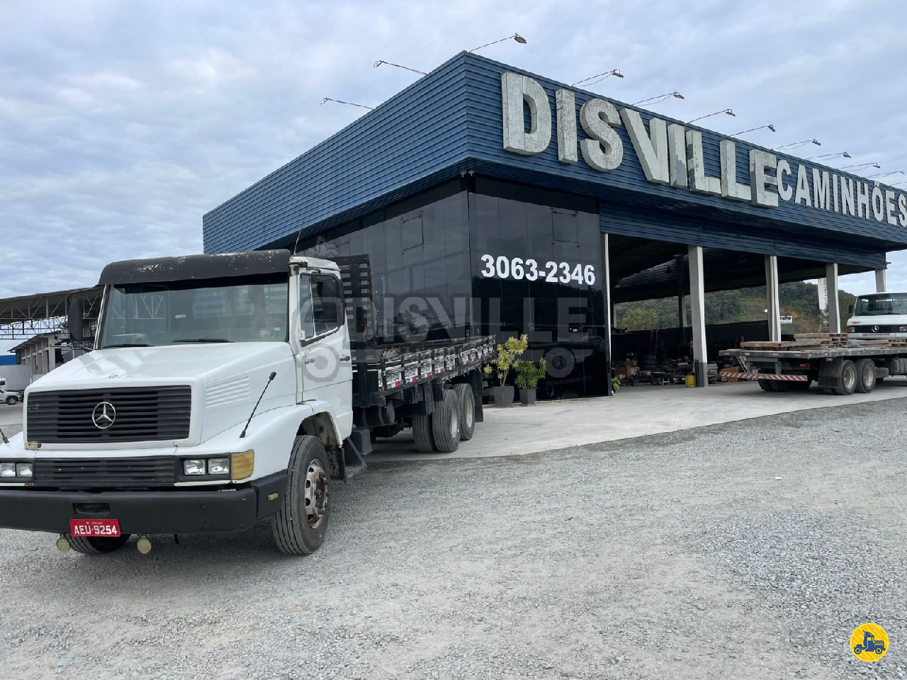 CAMINHAO MERCEDES-BENZ MB 1618 Carga Seca Truck 6x2 Disville Caminhões ARAQUARI SANTA CATARINA SC