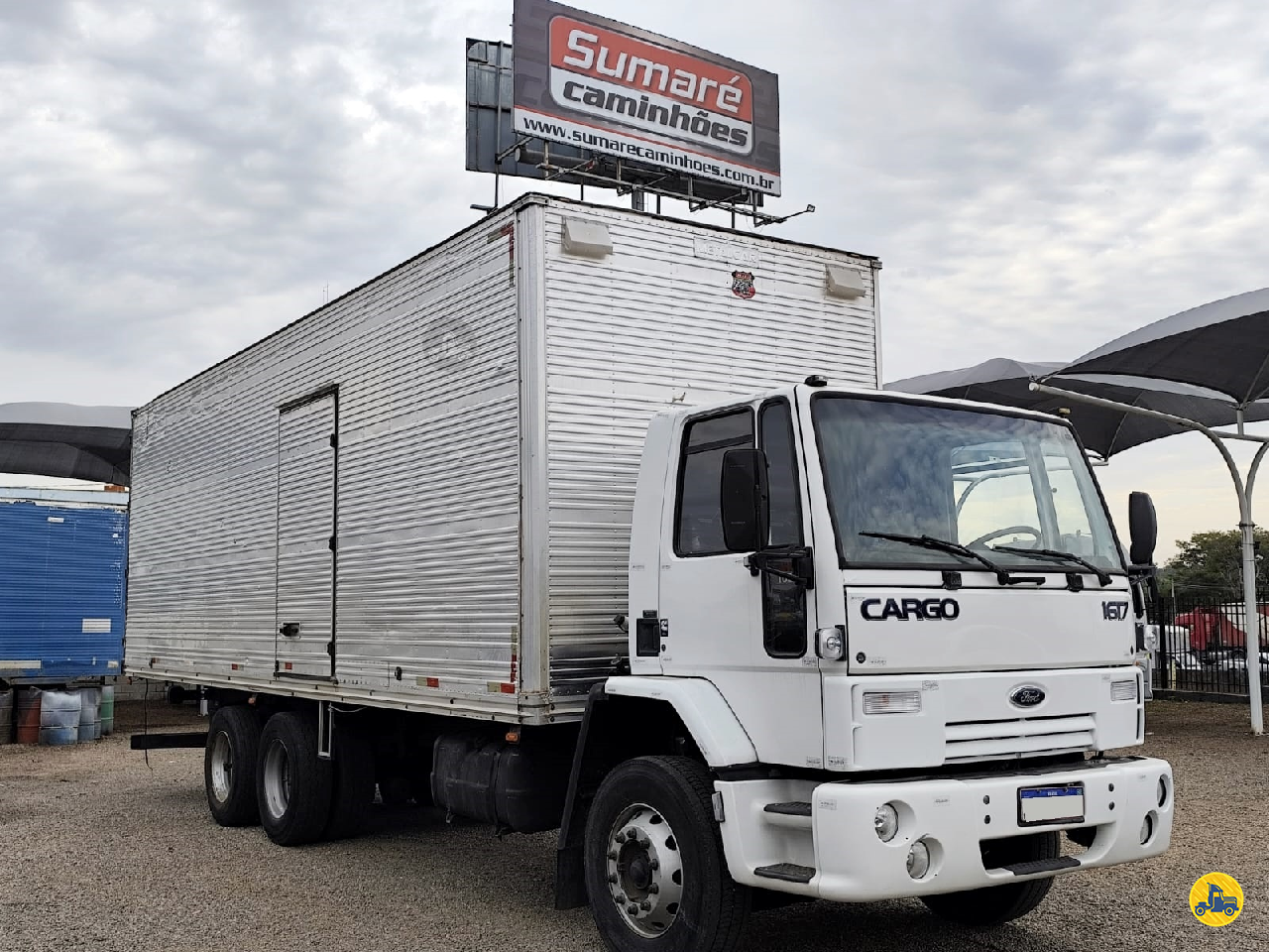 CAMINHAO FORD CARGO 1617 Baú Furgão Truck 6x2 Sumaré Caminhões SUMARE SÃO PAULO SP