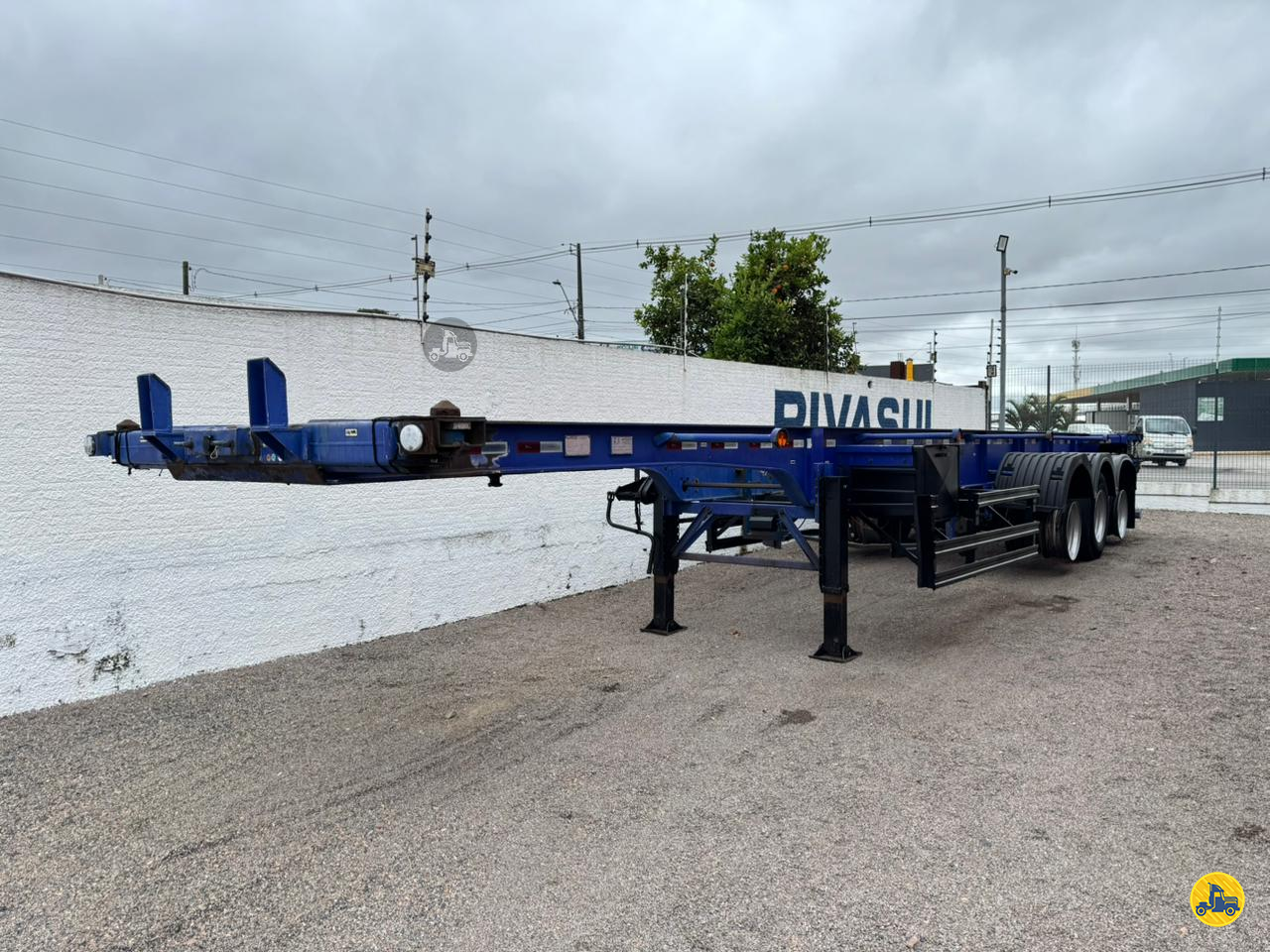 CARRETA SEMI-REBOQUE PORTA-CONTAINER