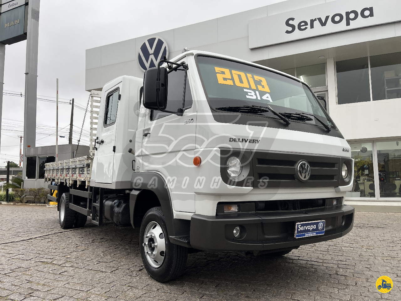 CAMINHAO VOLKSWAGEN VW 8160 Carroceria Cabine Suplementar 3/4 4x2 5001 Caminhões - Curitiba CURITIBA PARANÁ PR