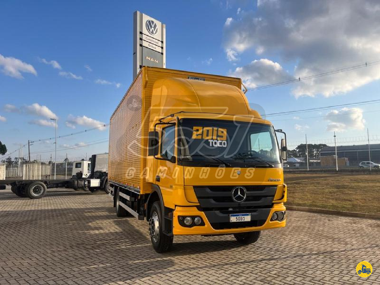 CAMINHAO MERCEDES-BENZ MB 1719 Baú Furgão Toco 4x2 5001 Caminhões - Curitiba CURITIBA PARANÁ PR