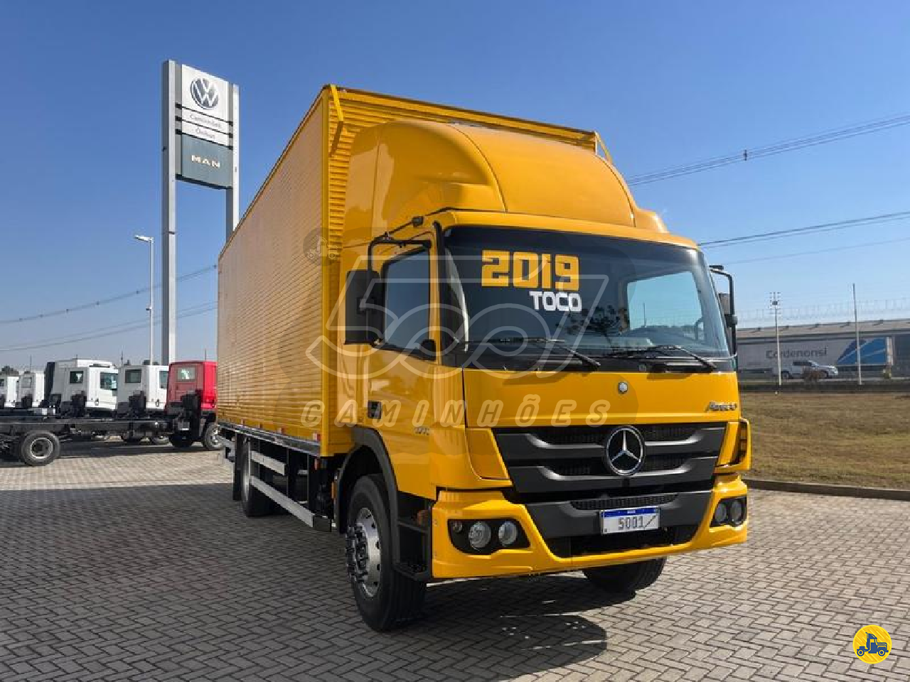 CAMINHAO MERCEDES-BENZ MB 1719 Baú Furgão Toco 4x2 5001 Caminhões - Curitiba CURITIBA PARANÁ PR