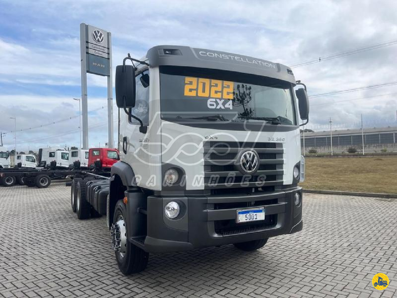 CAMINHAO VOLKSWAGEN VW 32360 Chassis Truck 6x4 5001 Caminhões - Curitiba CURITIBA PARANÁ PR