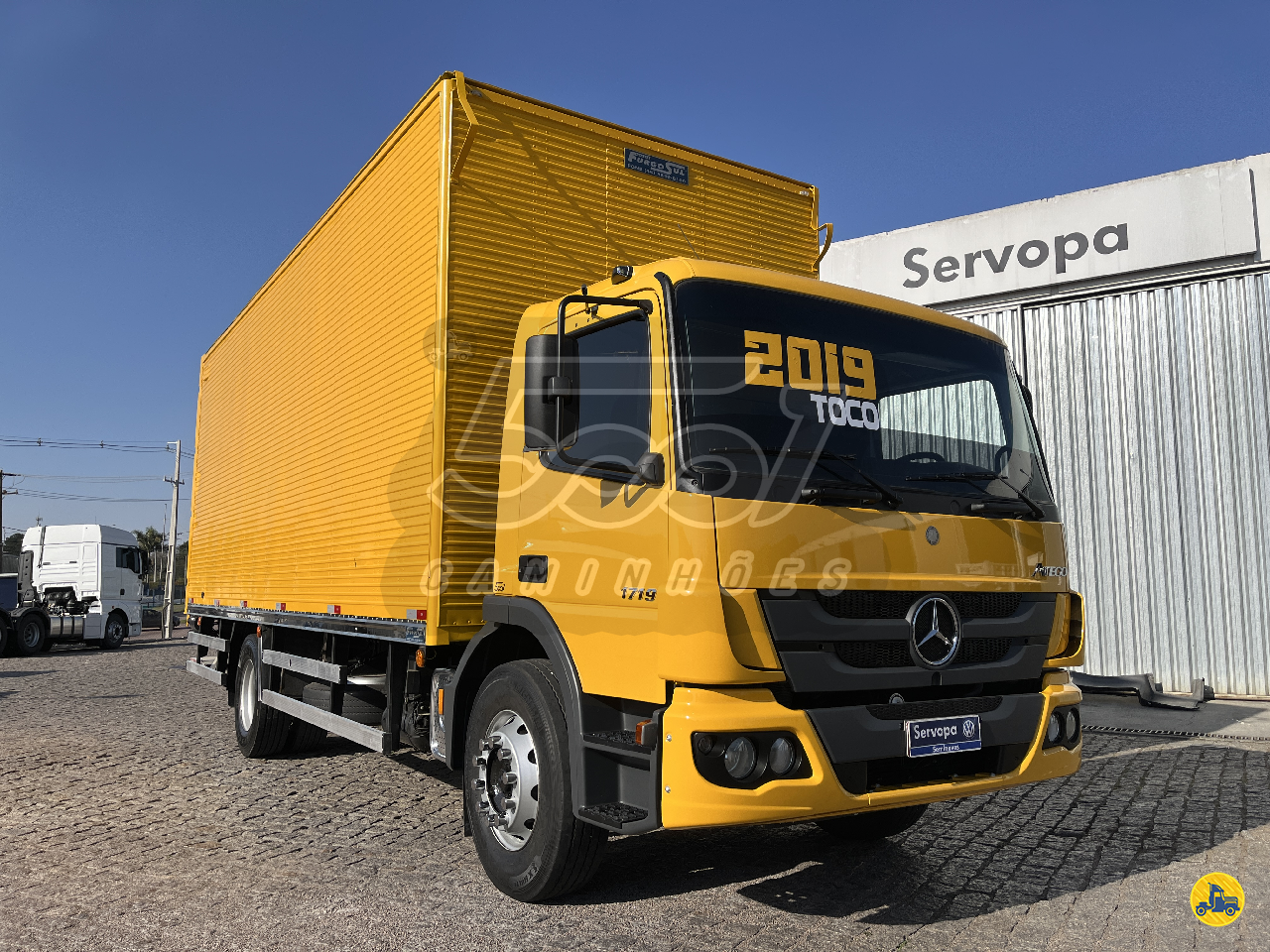CAMINHAO MERCEDES-BENZ MB 1719 Baú Furgão Toco 4x2 5001 Caminhões - Curitiba CURITIBA PARANÁ PR