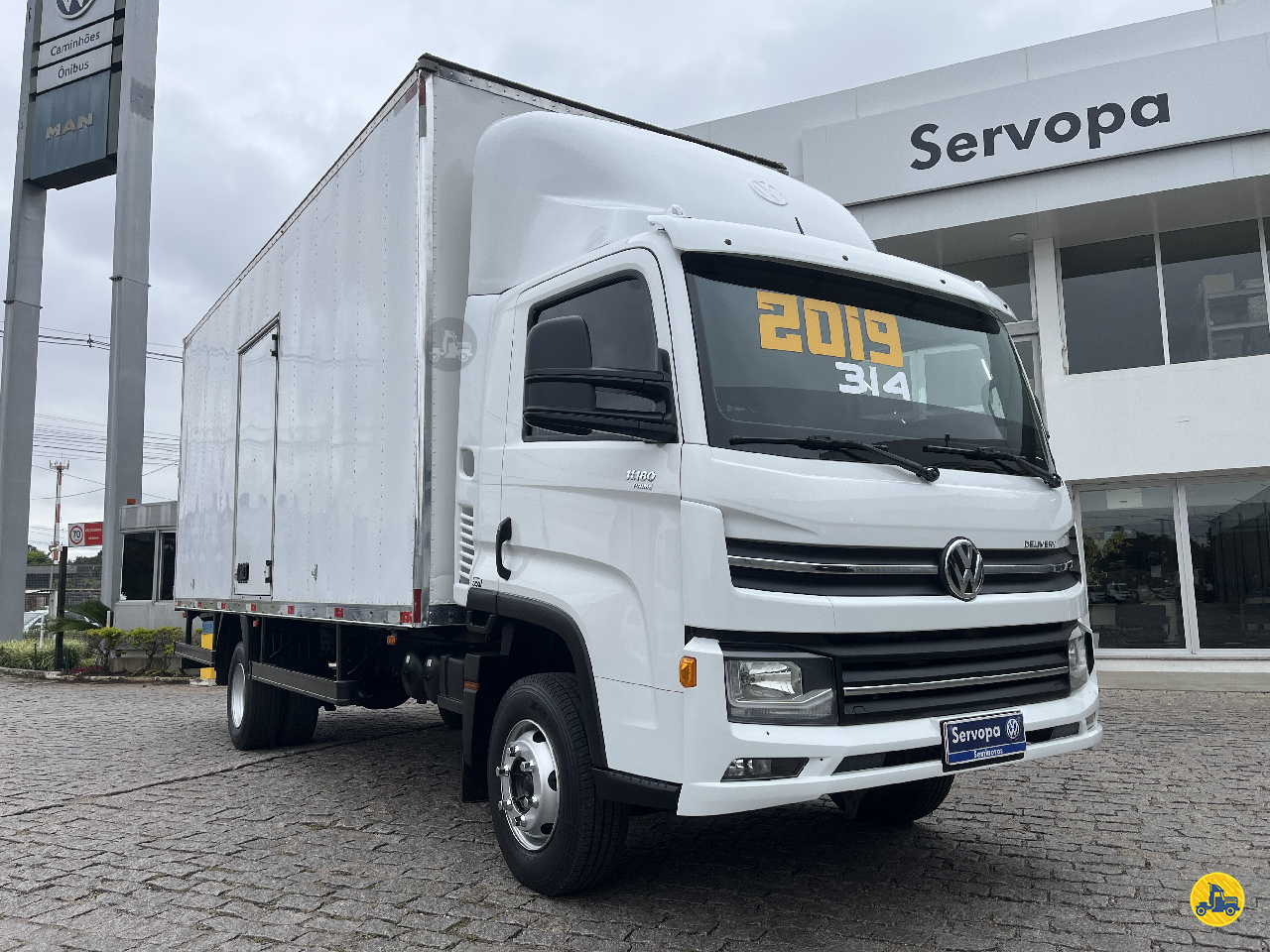 CAMINHAO VOLKSWAGEN VW 11180 Baú Furgão 3/4 4x2 5001 Caminhões - Curitiba CURITIBA PARANÁ PR