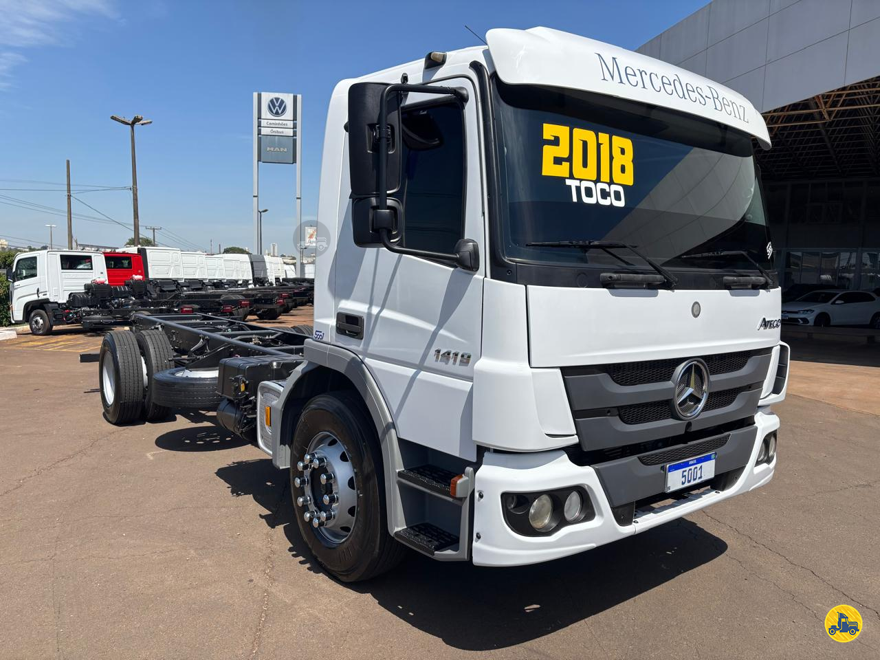 CAMINHAO MERCEDES-BENZ MB 1419 Chassis Toco 4x2 5001 Caminhões - Cambé CAMBE PARANÁ PR