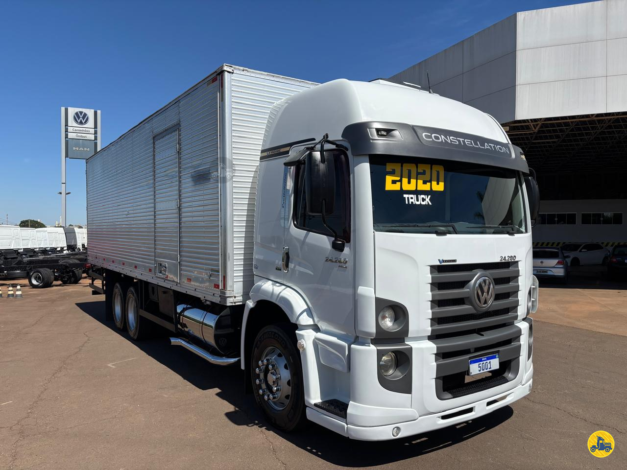 CAMINHAO VOLKSWAGEN VW 24280 Baú Furgão Truck 6x2 5001 Caminhões - Cambé CAMBE PARANÁ PR