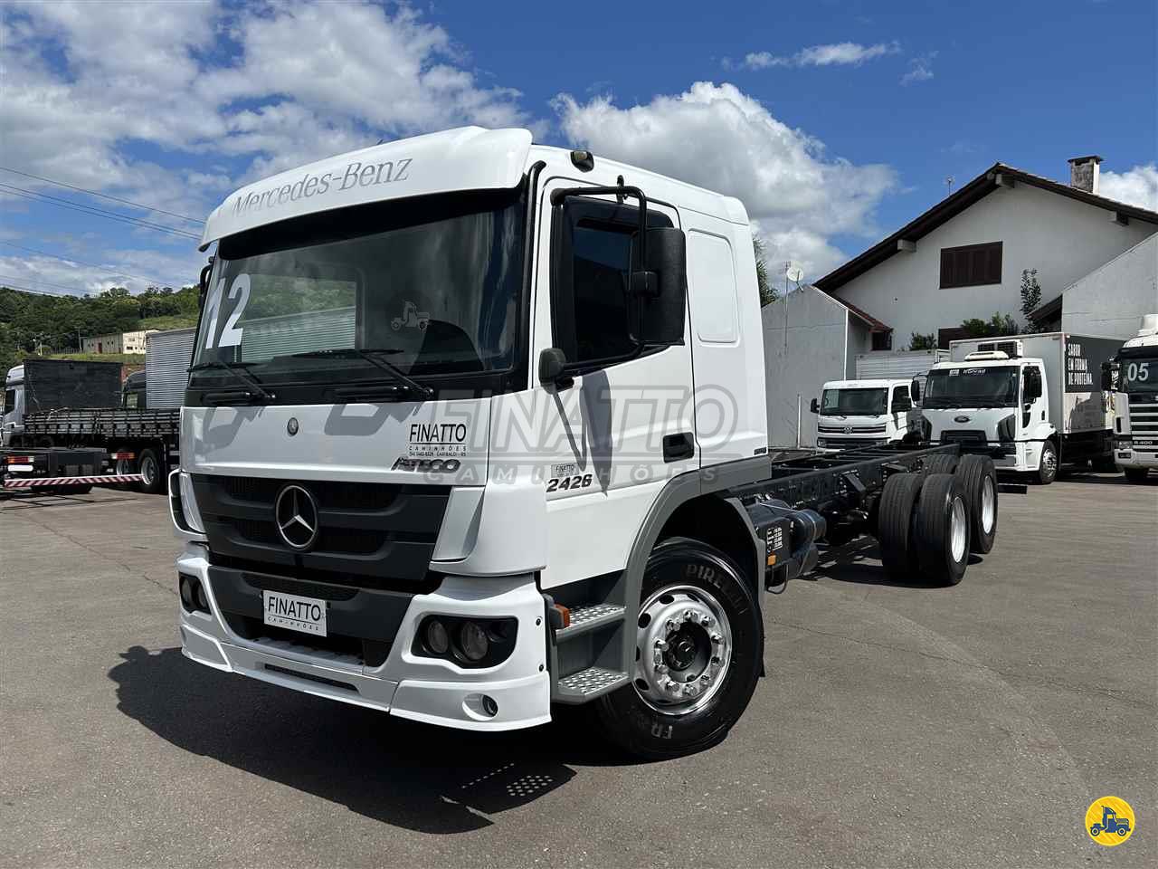 CAMINHAO MERCEDES-BENZ MB 2426 Chassis Truck 6x2 Finatto Caminhões GARIBALDI RIO GRANDE DO SUL RS