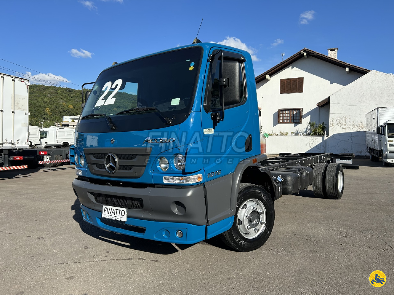 CAMINHAO MERCEDES-BENZ MB 1016 Chassis 3/4 4x2 Finatto Caminhões GARIBALDI RIO GRANDE DO SUL RS