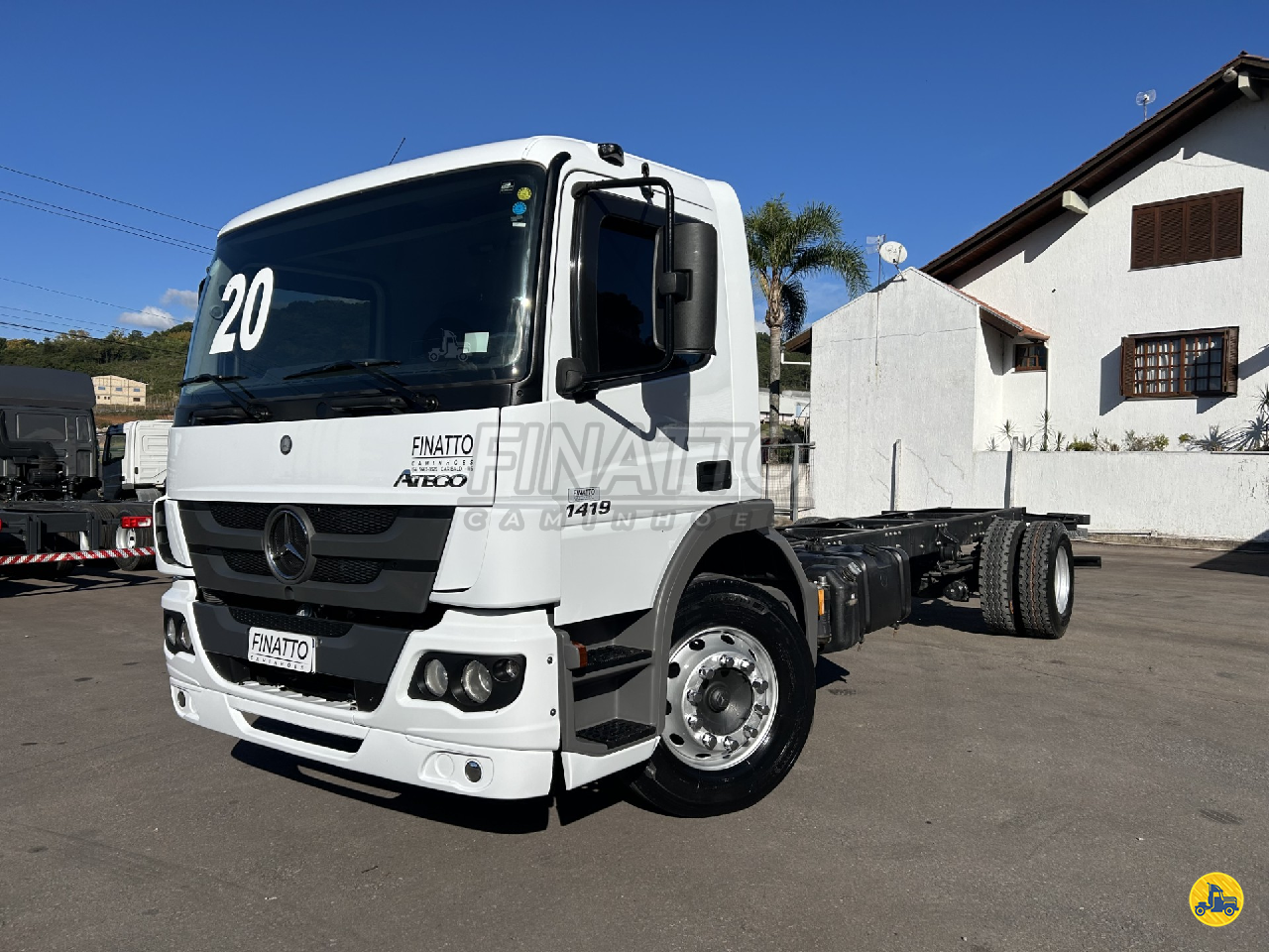 CAMINHAO MERCEDES-BENZ MB 1419 Chassis Toco 4x2 Finatto Caminhões GARIBALDI RIO GRANDE DO SUL RS