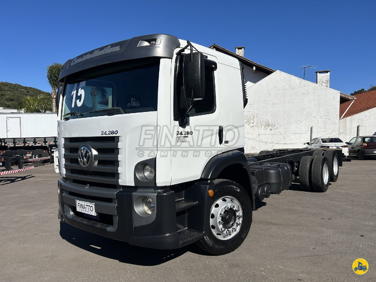 CAMINHAO VOLKSWAGEN VW 24280 Chassis Truck 6x2 Finatto Caminhões GARIBALDI RIO GRANDE DO SUL RS