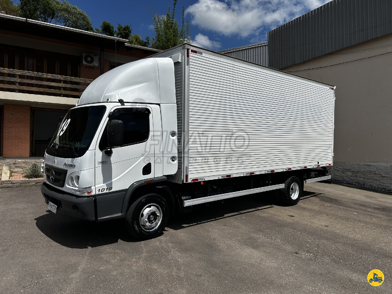 CAMINHAO MERCEDES-BENZ MB 1016 Baú Furgão 3/4 4x2 Finatto Caminhões GARIBALDI RIO GRANDE DO SUL RS