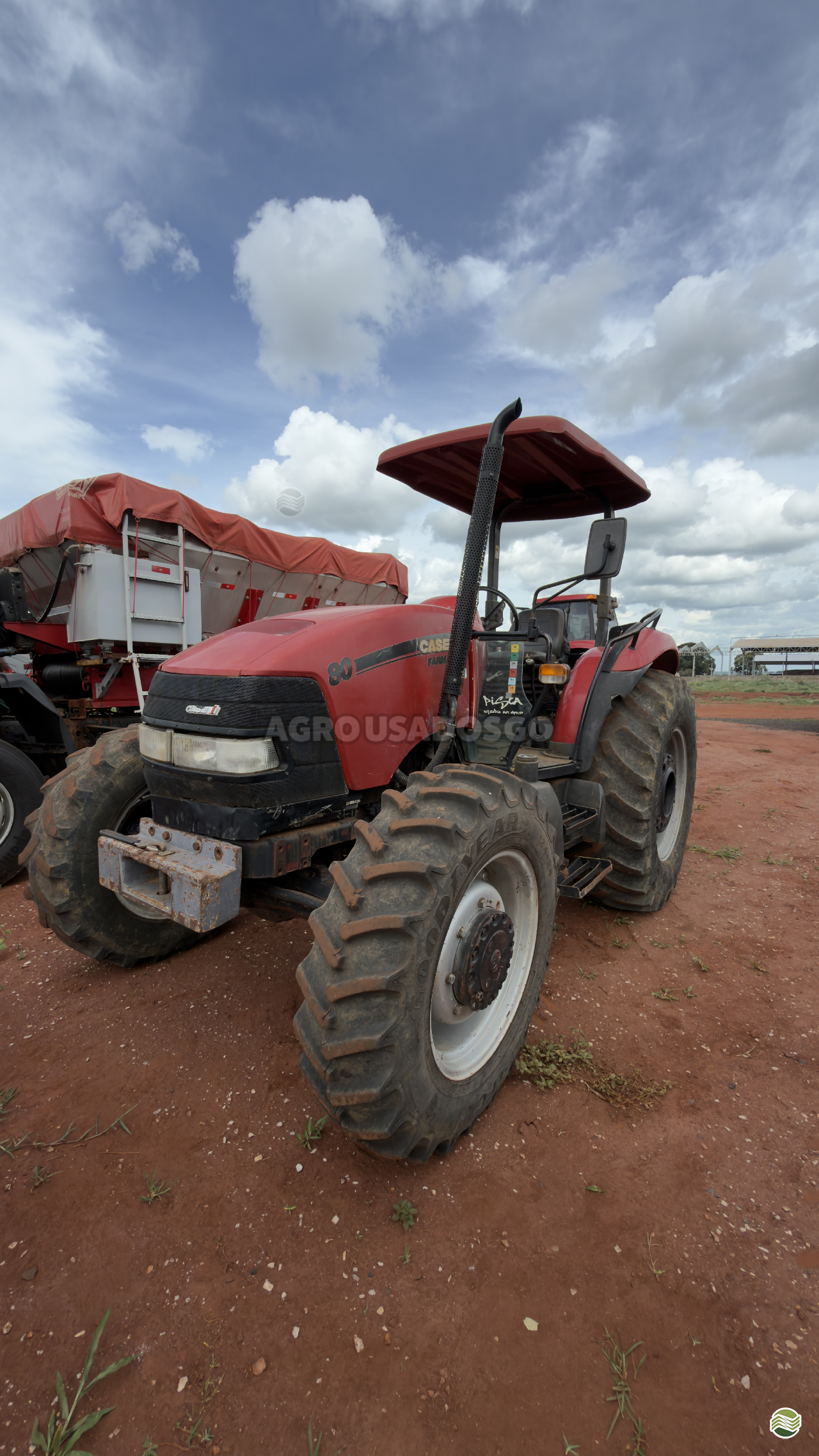 TRATOR CASE CASE Farmall 80 Tração 4x4 Agro Usados Goiás RIO VERDE GOIAS GO