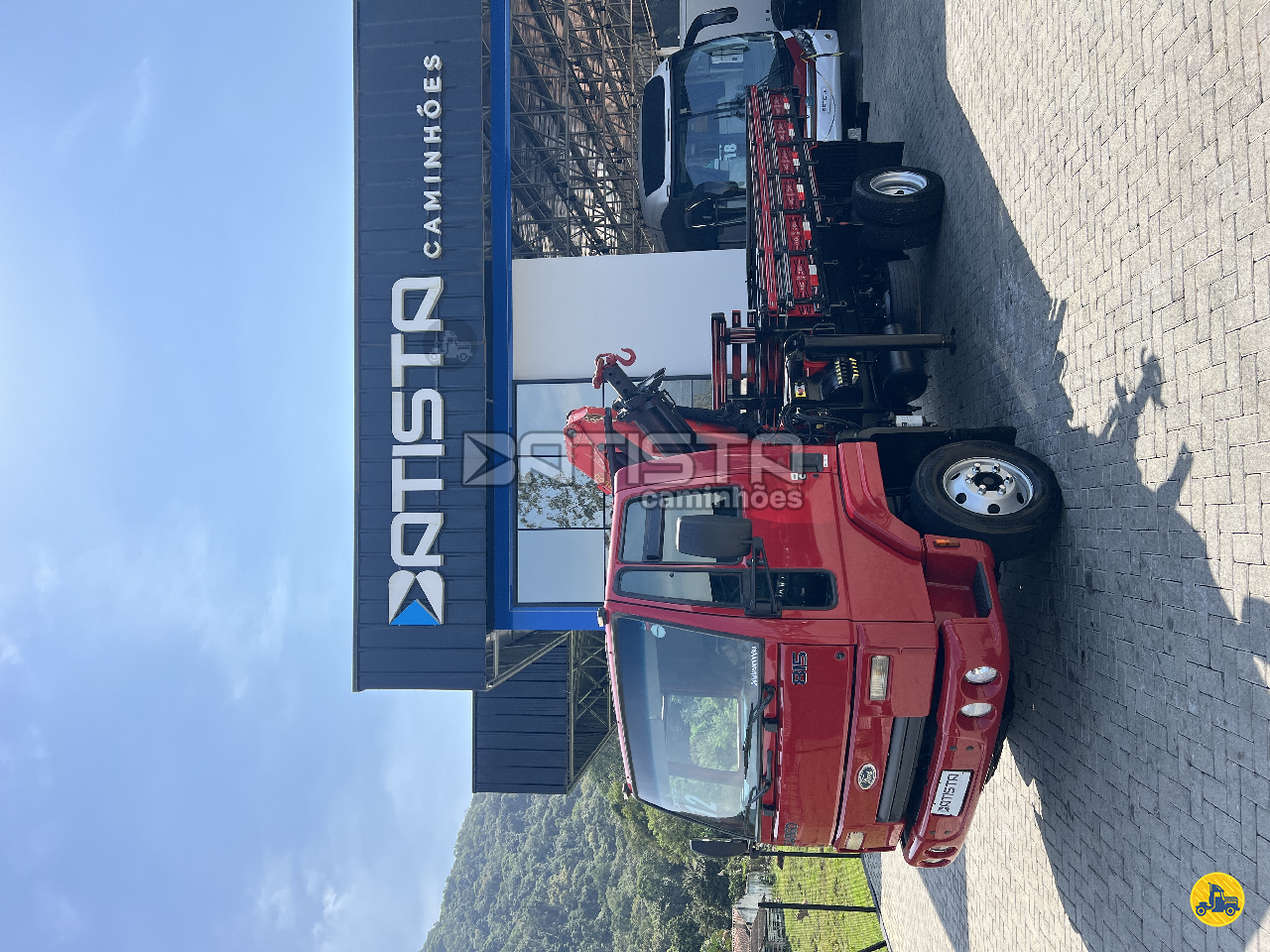 CAMINHAO FORD CARGO 815 Munck 3/4 4x2 Batista Caminhões PALHOCA SANTA CATARINA SC