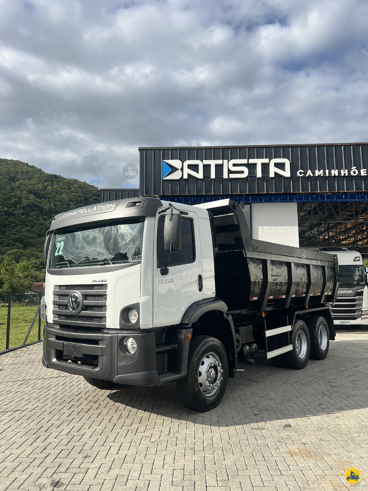 CAMINHAO VOLKSWAGEN VW 26280 Caçamba Basculante Truck 6x2 Batista Caminhões PALHOCA SANTA CATARINA SC