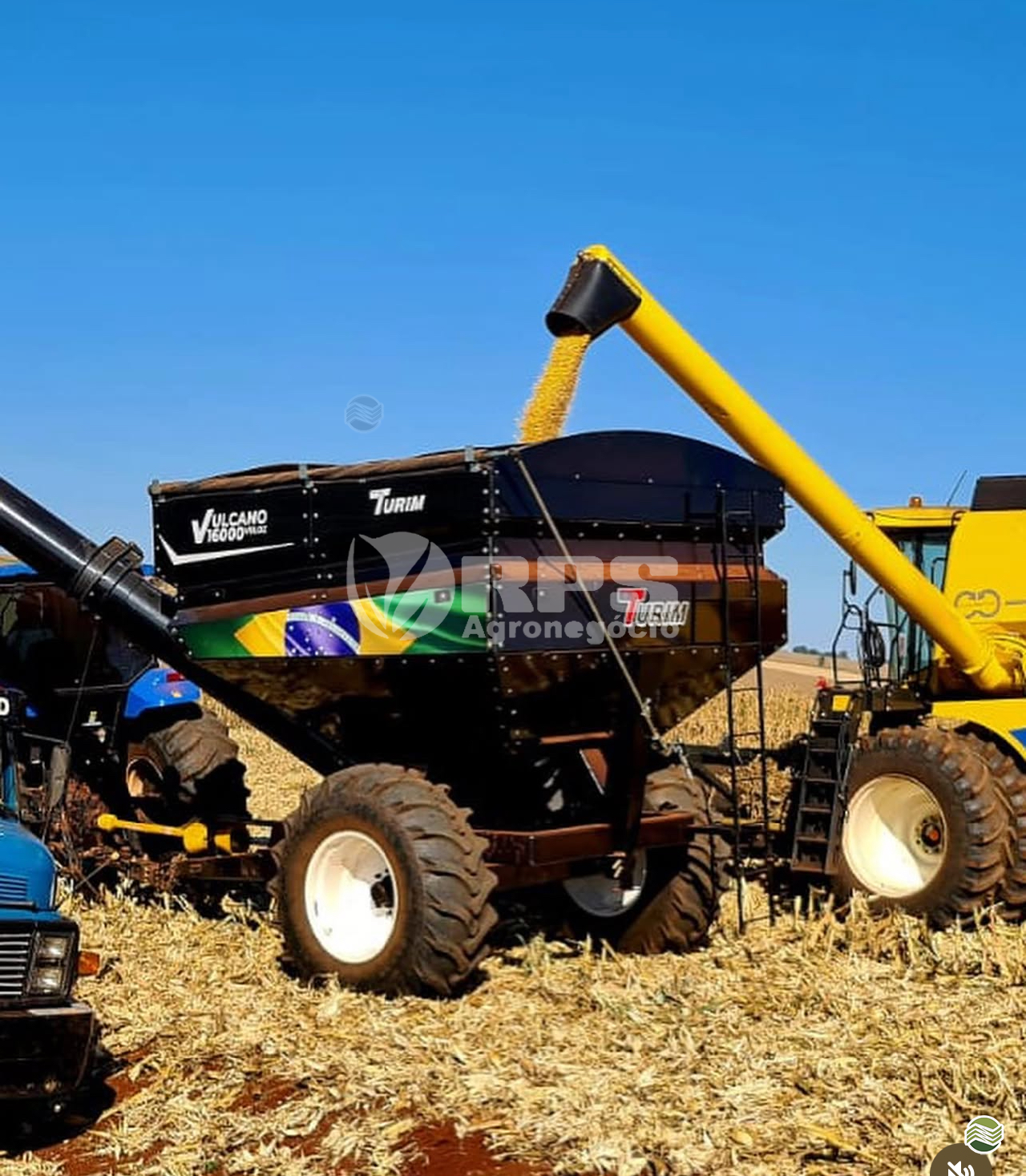 IMPLEMENTOS AGRICOLAS CARRETA BAZUKA GRANELEIRA 16000 RPS Agronegócios CARAMBEI PARANÁ PR