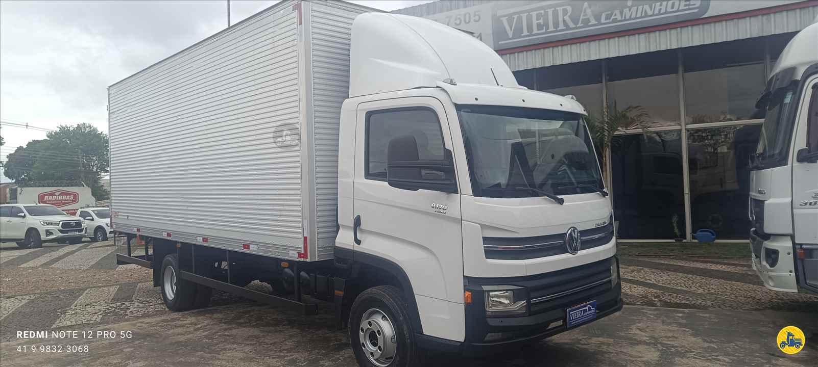 CAMINHAO VOLKSWAGEN VW 9170 Baú Térmico 3/4 4x2 Vieira Caminhões CURITIBA PARANÁ PR