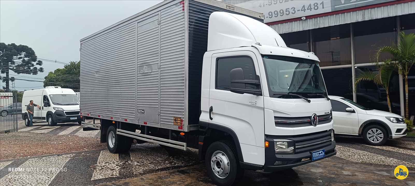 CAMINHAO VOLKSWAGEN VW 9170 Baú Furgão 3/4 4x2 Vieira Caminhões CURITIBA PARANÁ PR