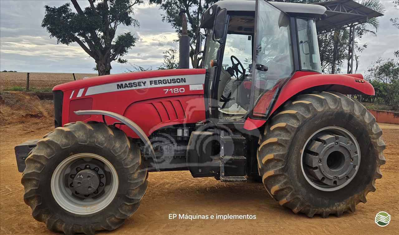 TRATOR MASSEY FERGUSON MF 7180 Tração 4x4 EP Máquinas e Implementos Agrícolas CRISTALINA GOIAS GO