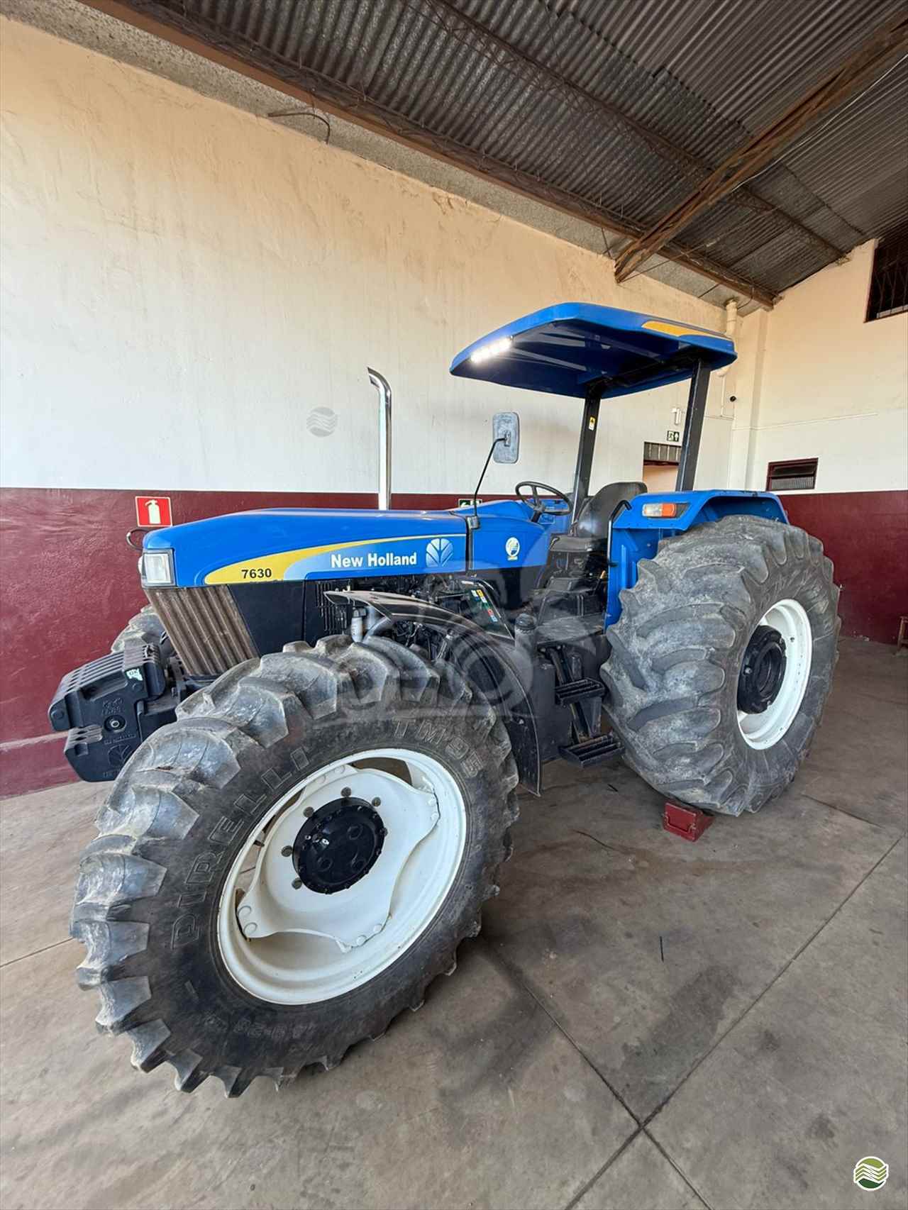 TRATOR NEW HOLLAND NEW 7630 Tração 4x4 EP Máquinas e Implementos Agrícolas CRISTALINA GOIAS GO