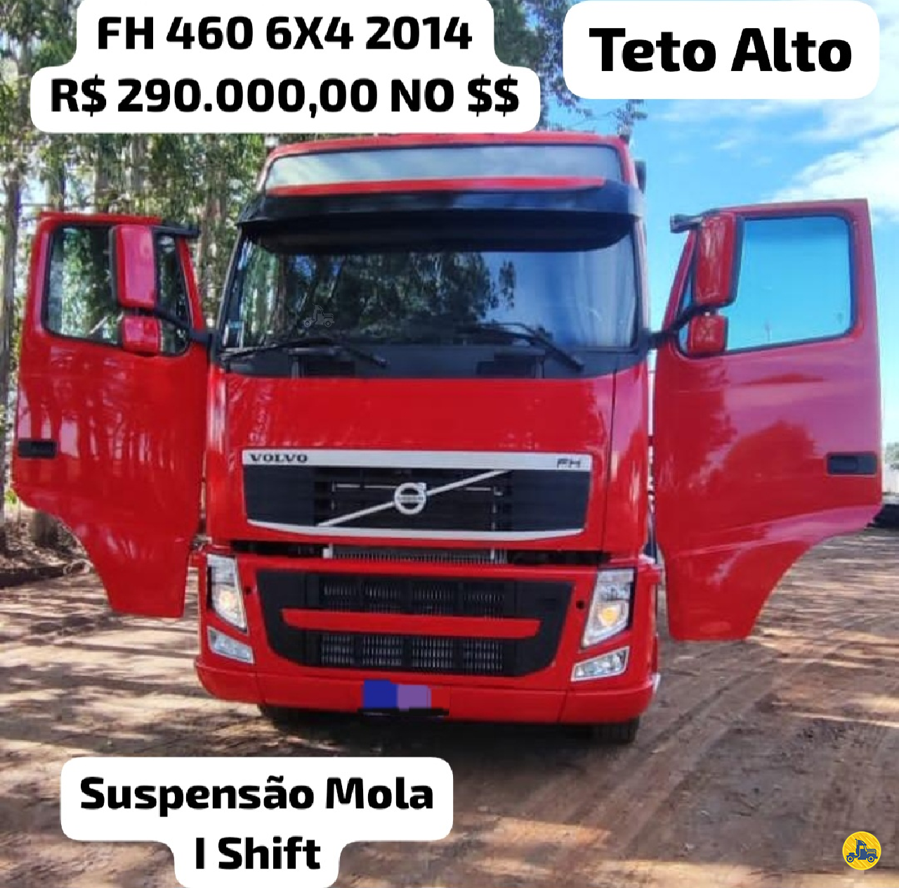 CAMINHAO VOLVO VOLVO FH 460 Cavalo Mecânico Cavalo 6x4 Rodrigo Caminhões CAMPO GRANDE MATO GROSSO DO SUL MS