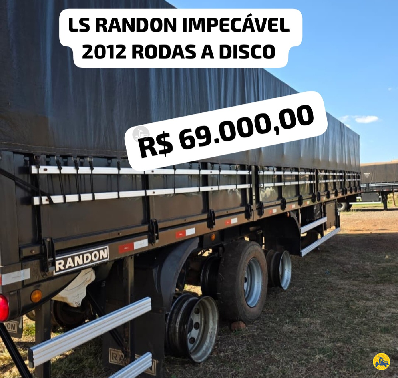 CARRETA SEMI-REBOQUE GRANELEIRO Rodrigo Caminhões CAMPO GRANDE MATO GROSSO DO SUL MS