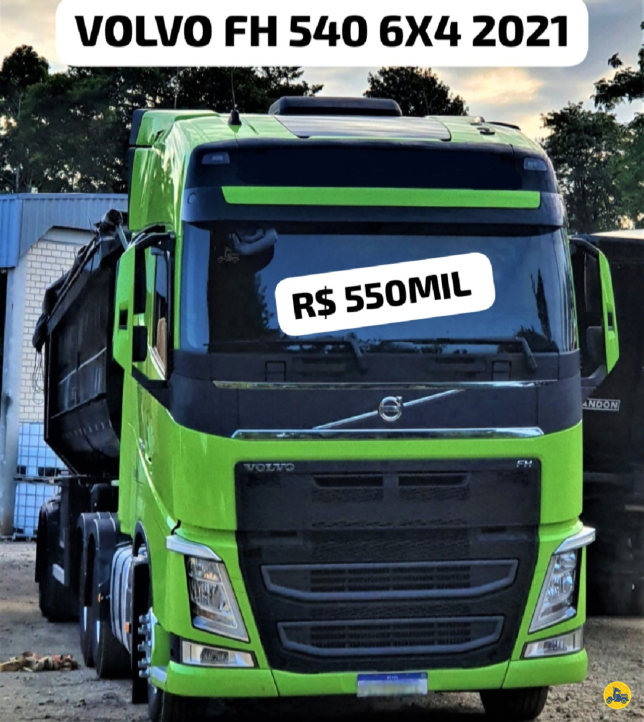 CAMINHAO VOLVO VOLVO FH 540 Cavalo Mecânico Cavalo 6x4 Rodrigo Caminhões CAMPO GRANDE MATO GROSSO DO SUL MS