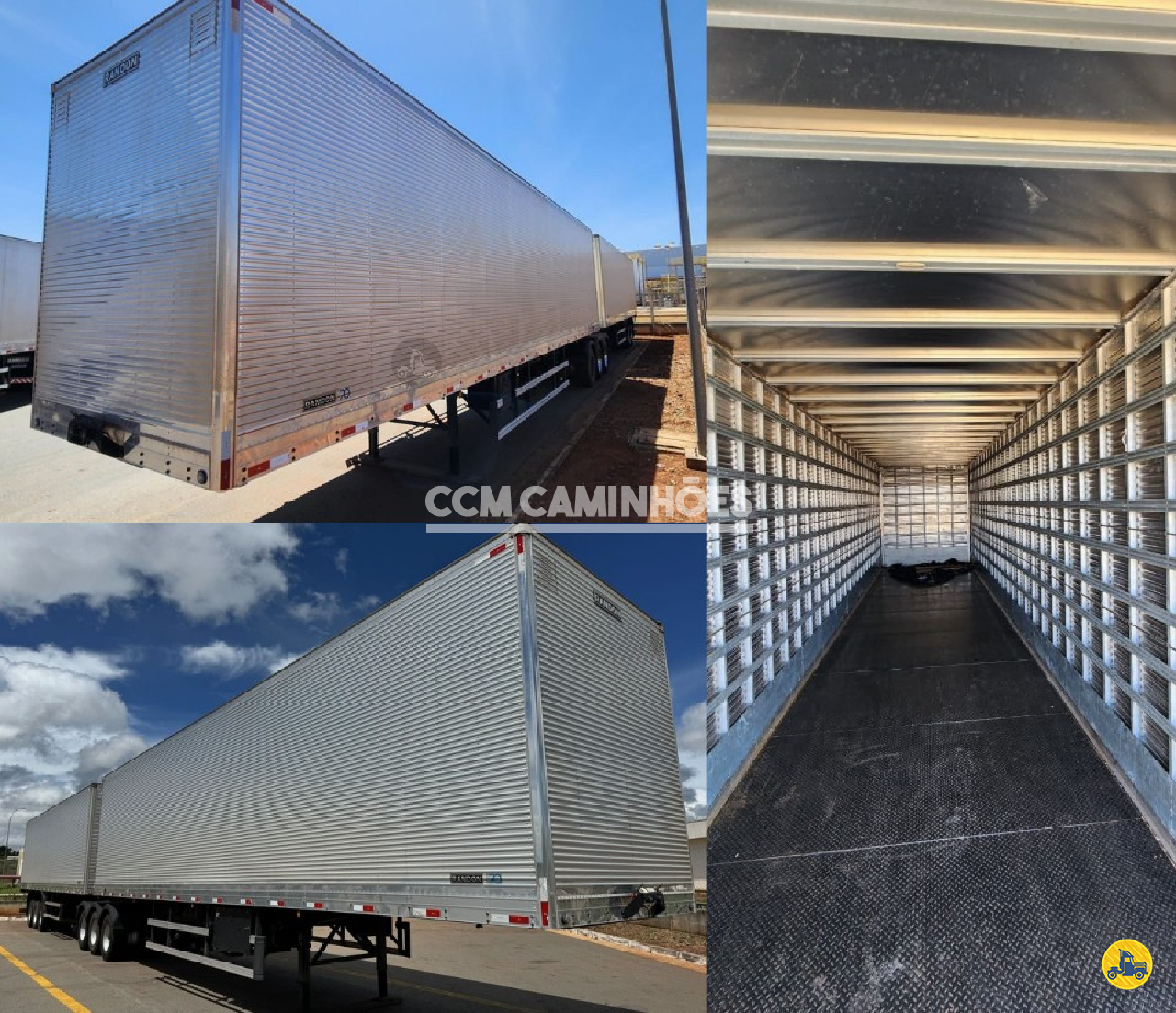 CARRETA BITREM 9 EIXOS BAU FURGAO CCM Caminhões GOIANIA GOIAS GO